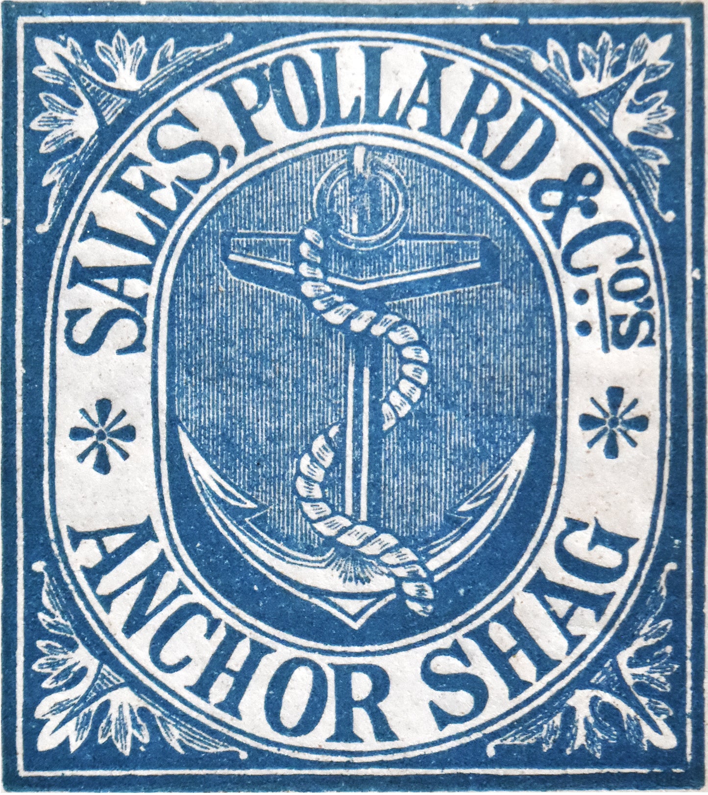 Anchor shag tobacco label T-shirt White