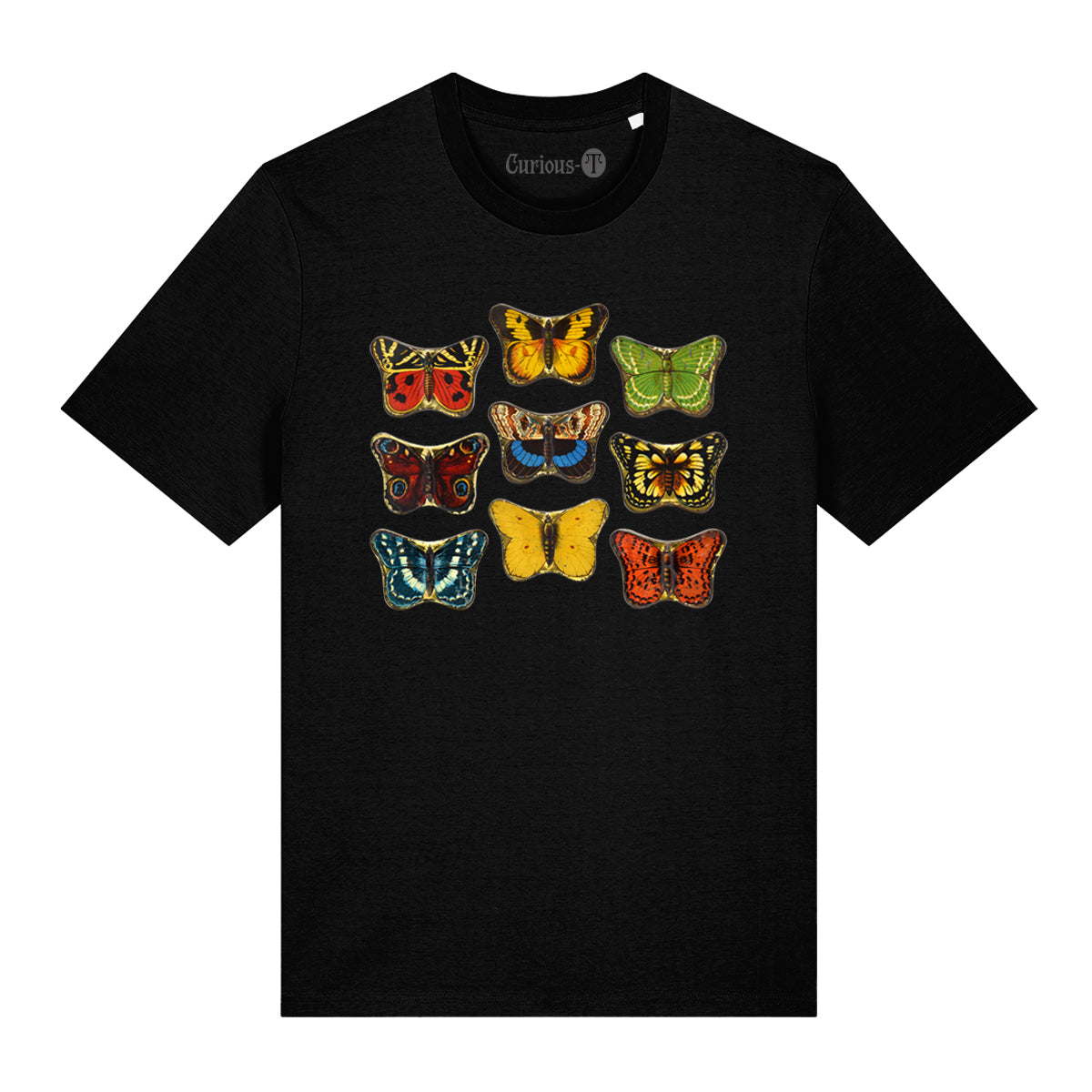 Butterfly Tins T-shirt Black