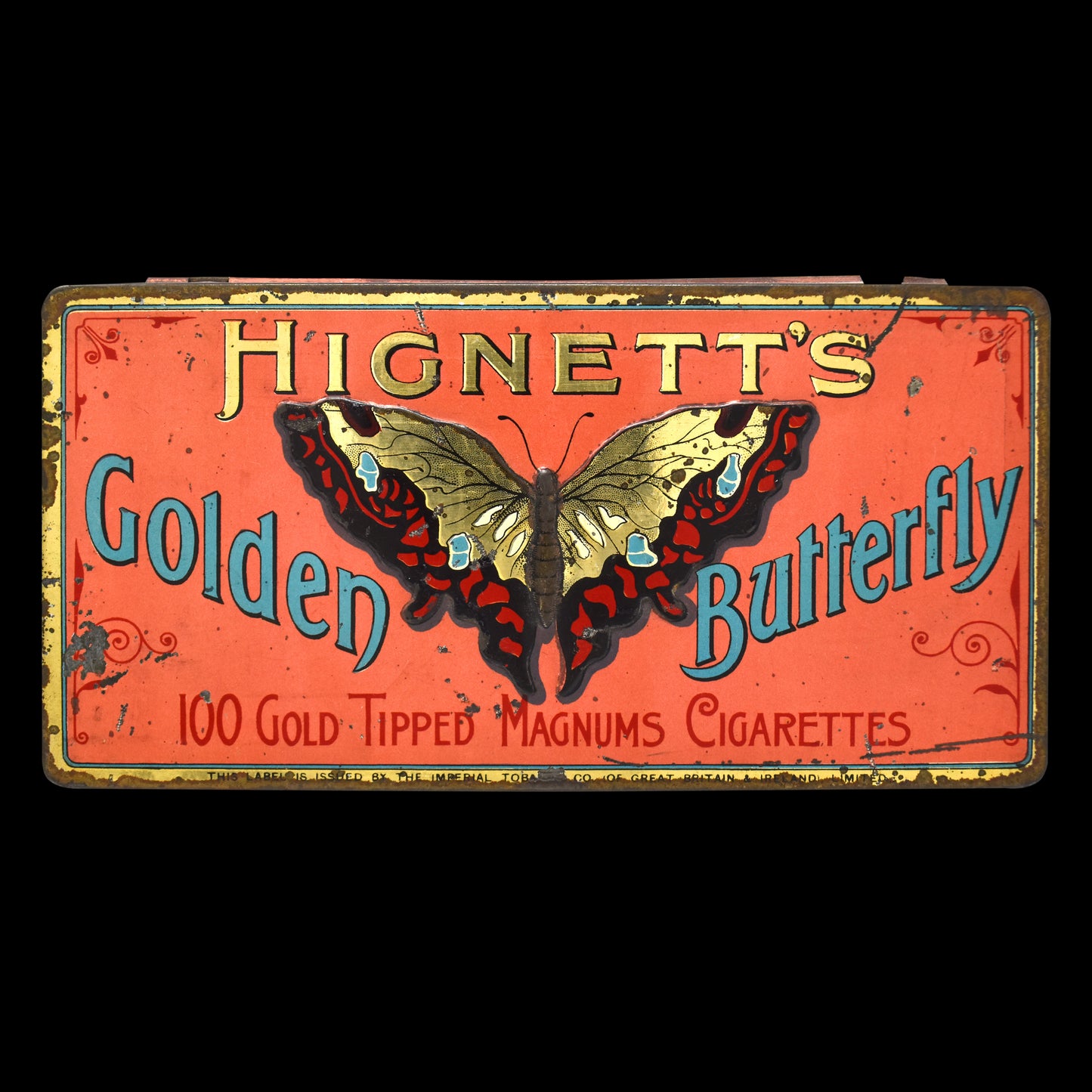 Hignett's Butterfly T-shirt Black