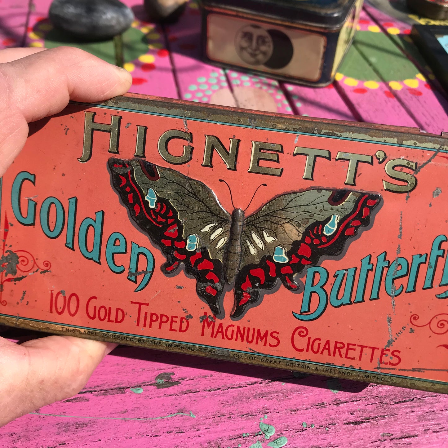 Hignett's Butterfly T-shirt Black