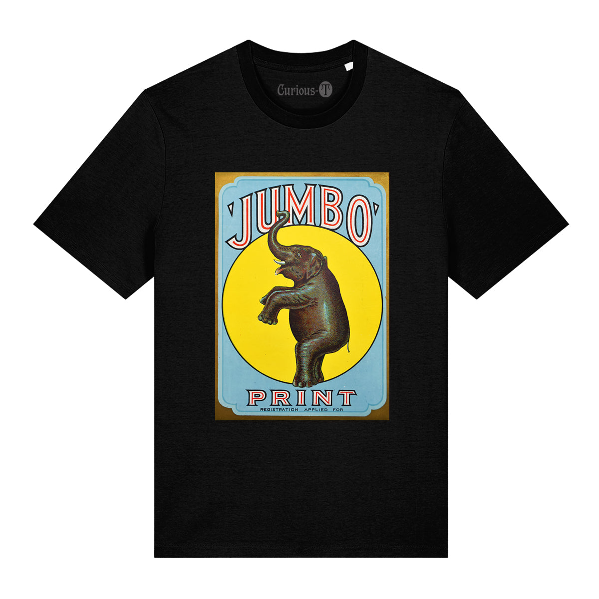 Jumbo Label T-shirt Black