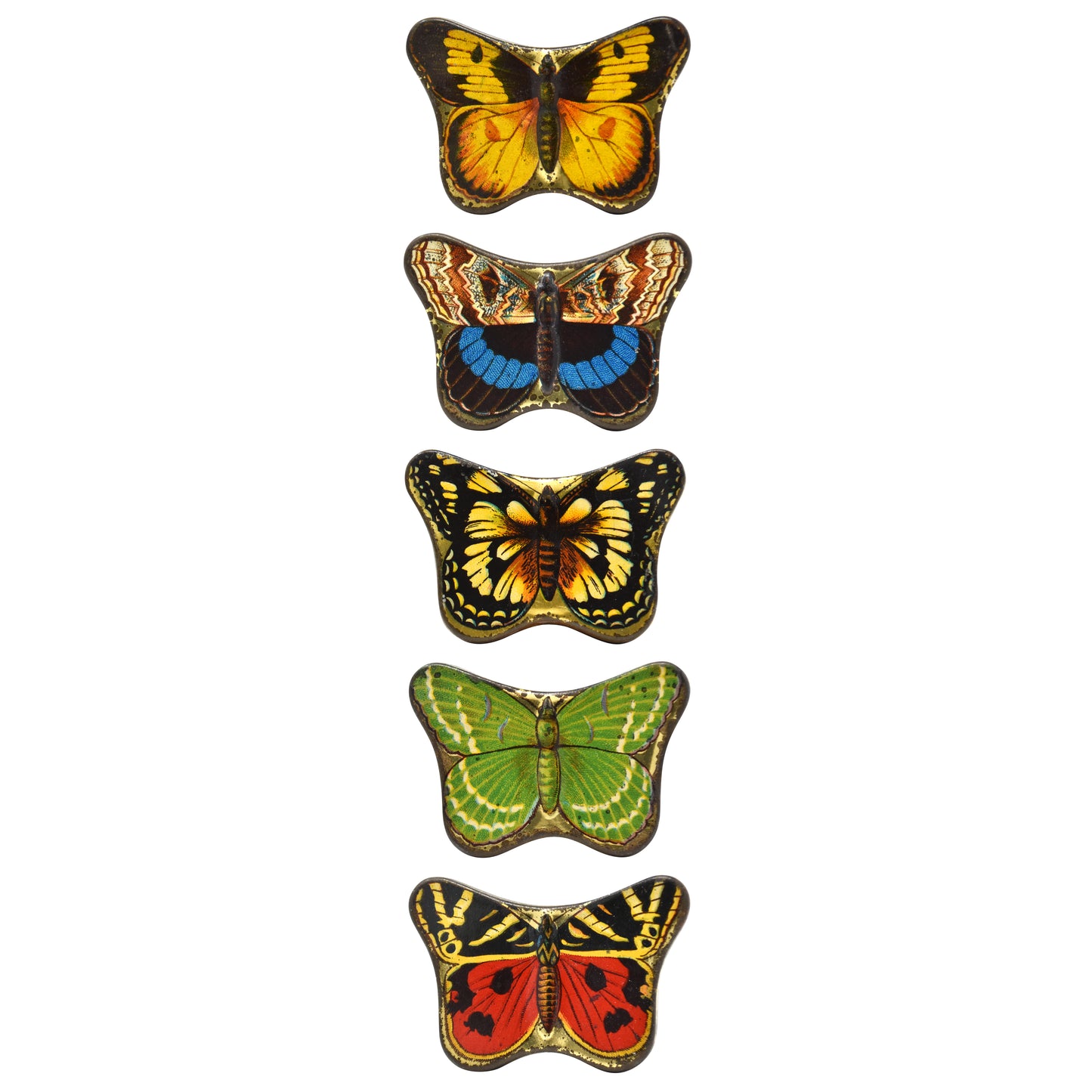 Butterfly Strip T-shirt White