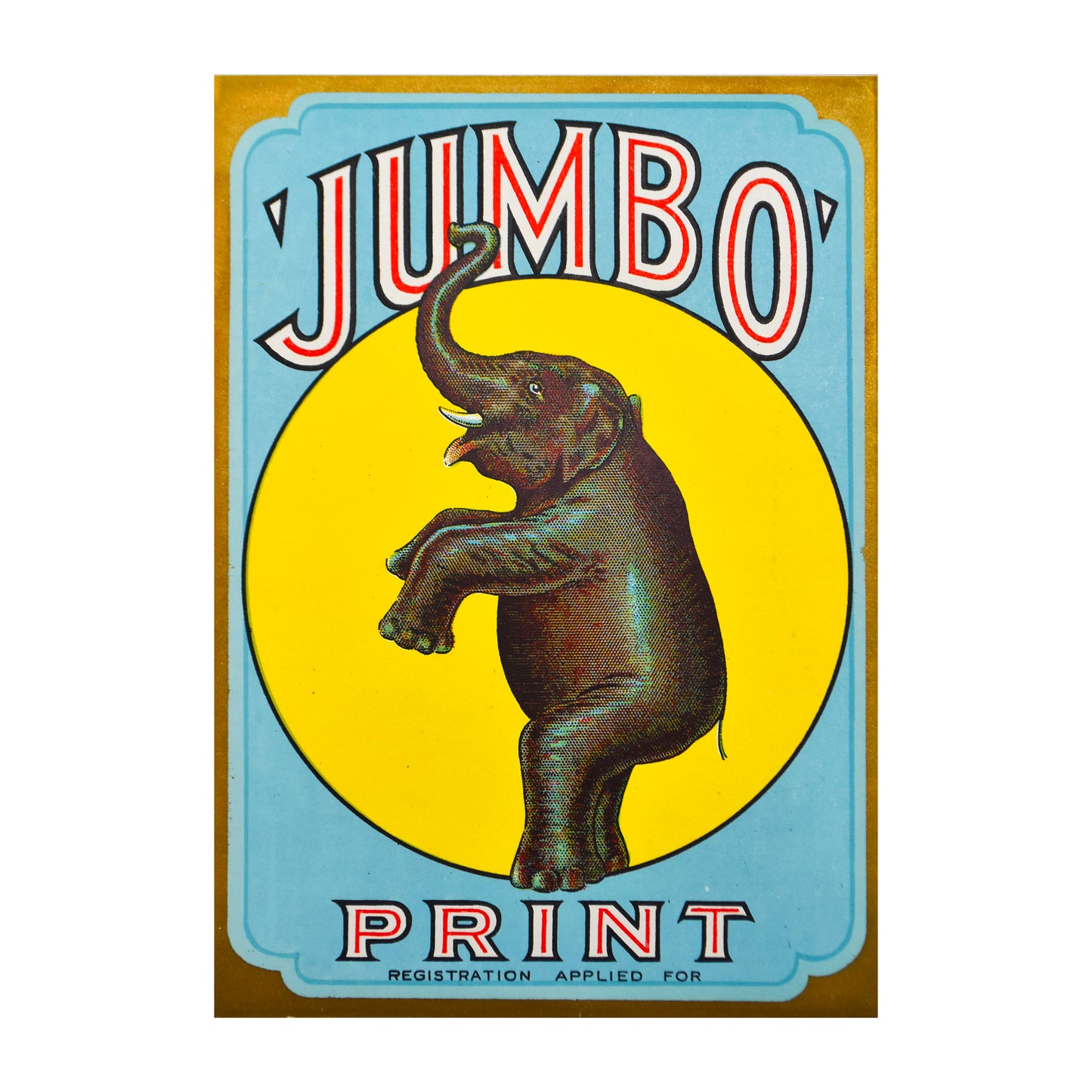 Jumbo Label T-shirt White